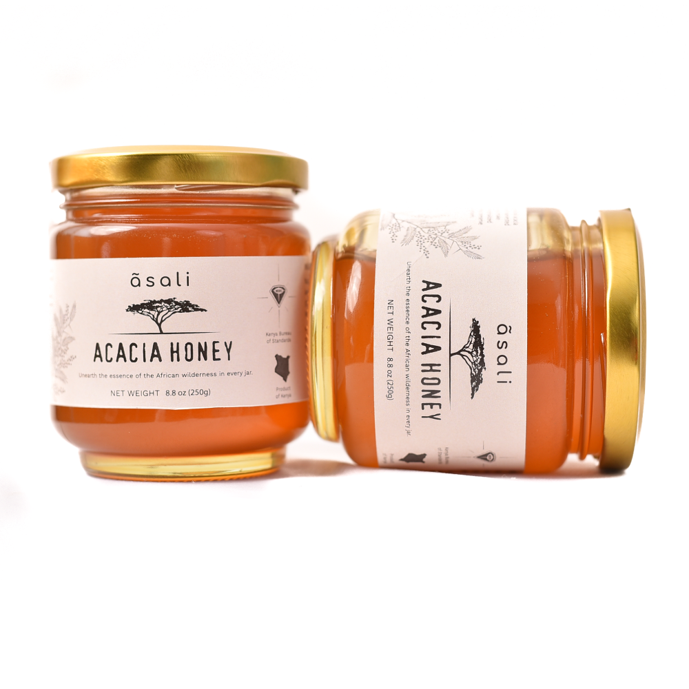 Asali Organics Acacia Honey Double Pack