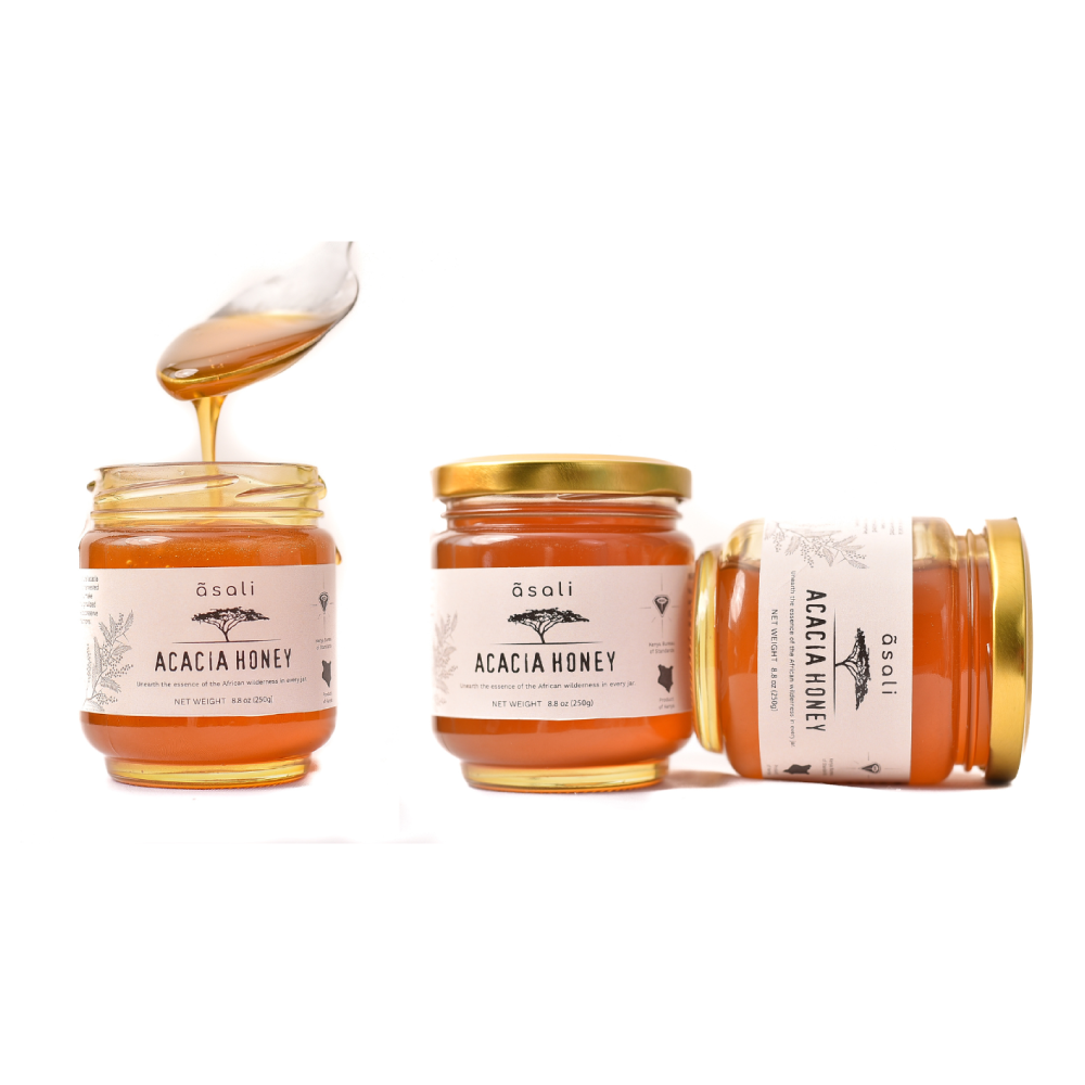 Asali Organics Acacia Honey Double Pack